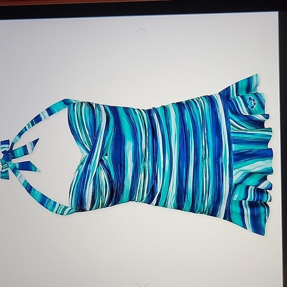 NWT: Disney Parks Womens Minnie Mouse Skirted Swimsuit - Picture 1 of 15